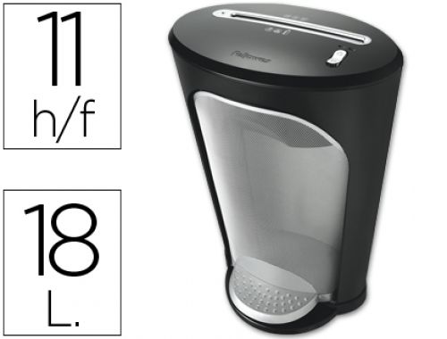 Destruidora documentos fellowes ds-1 capacidade 11fls , Fellowes , 36551 , 50043859496698